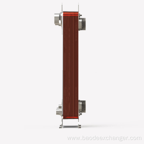 Heat Exchanging Brazed Plate Heat Exchanger Condenser